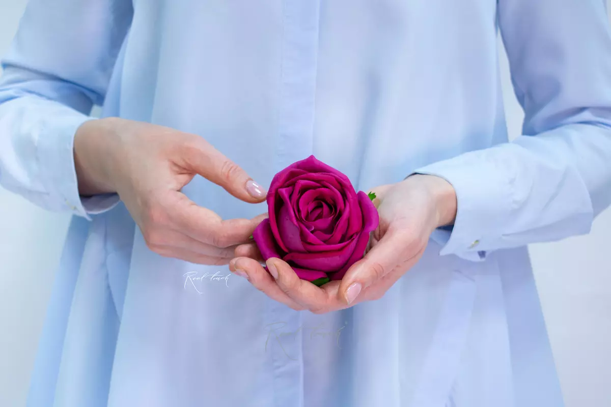 Соцветие розы Шар - Малиновое вино