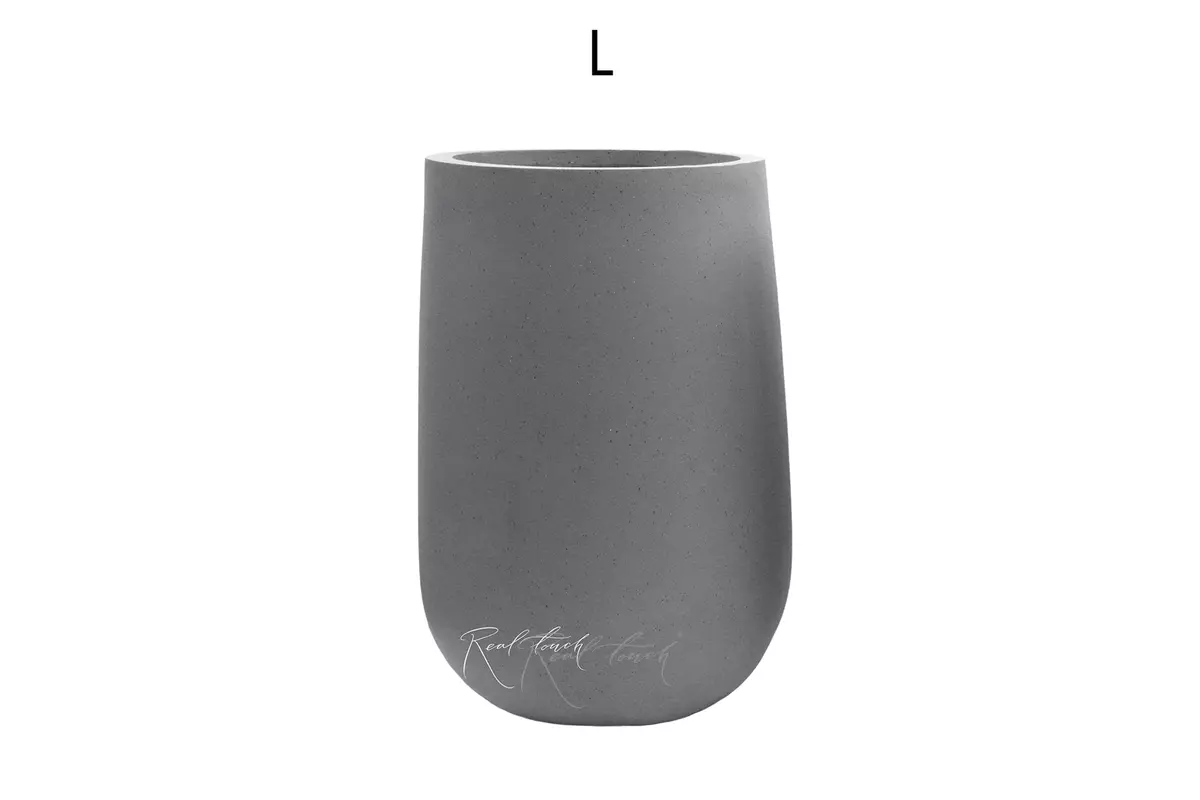 Кашпо Real Touch Base высокое L - 60/35,5 см - Серый Кашпо Real Touch Base высокое L - 60/35,5 см - Серый