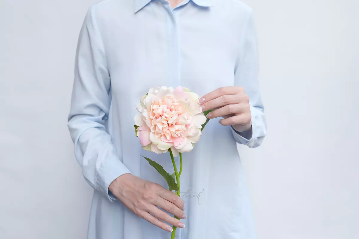 Пион Махровый - Персиковый Пион Махровый - Персиковый