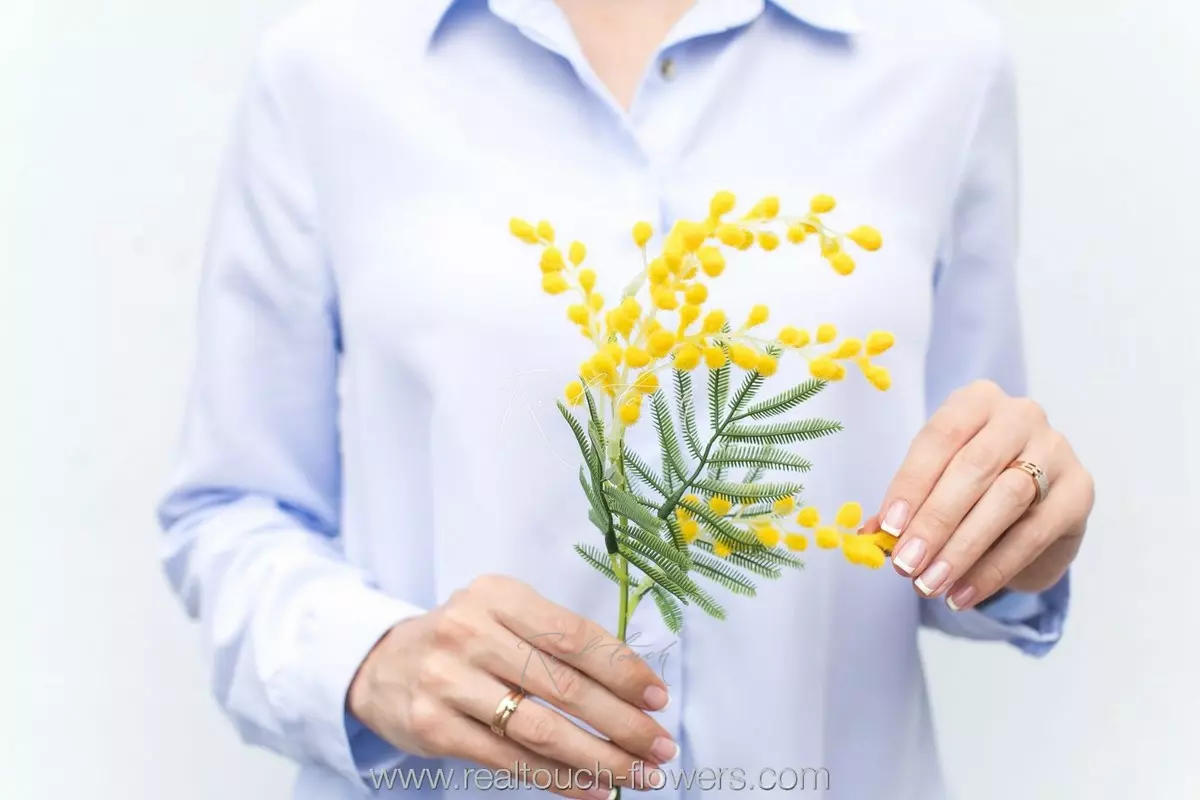 Мимоза 58 см - Желтый