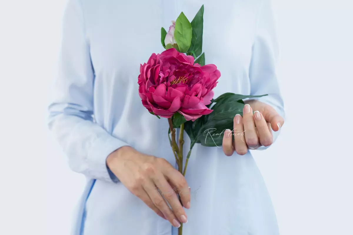 Пион древовидный (1 соцветие) - Малиновый Пион древовидный (1 соцветие) - Малиновый