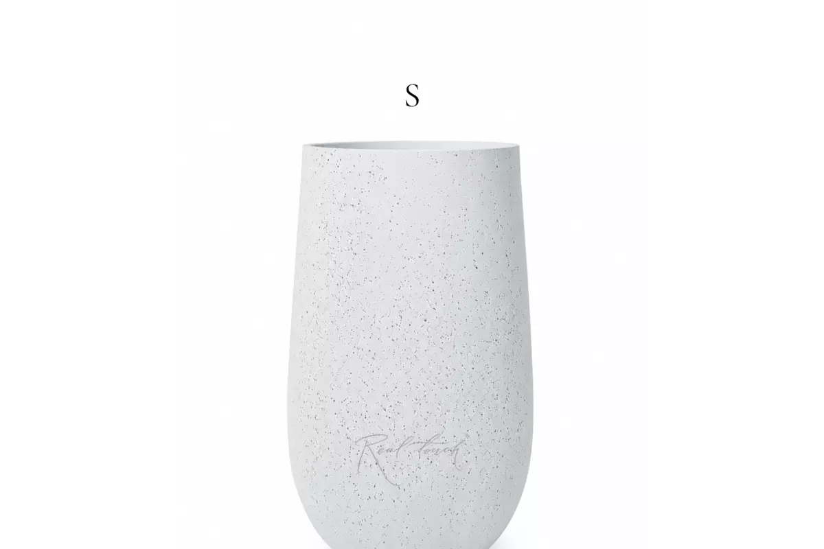 Кашпо Real Touch Base высокое S - 53/27 см - Белый Кашпо Real Touch Base высокое S - 53/27 см - Белый
